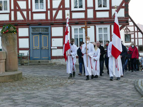Lumen Christi - Auferstehungsmesse in St. Crescentius (Foto: Karl-Franz Thiede)